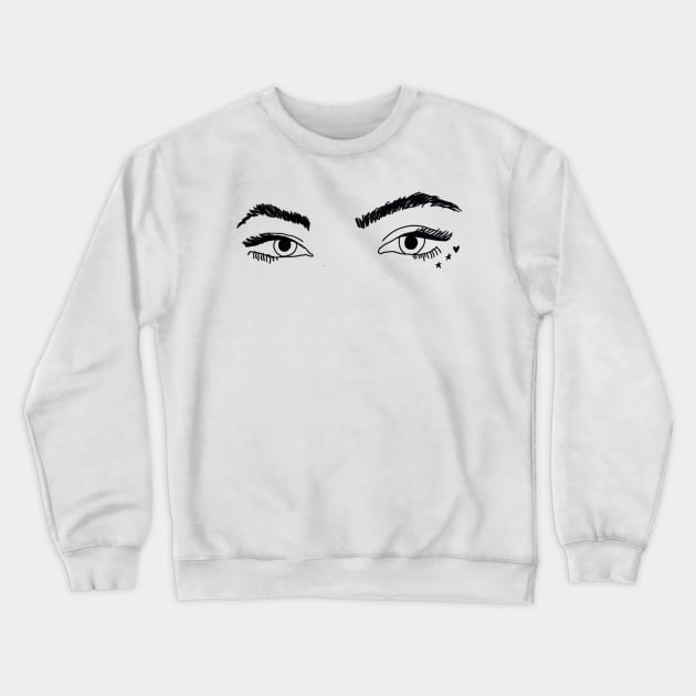 Eyes Crewneck Sweatshirt by lolosenese